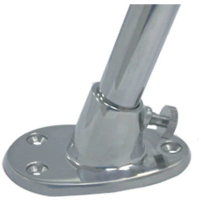 Abbildung von Flaggenstockfuß für Rohr 19 mm Edelstahl 316 (A4)