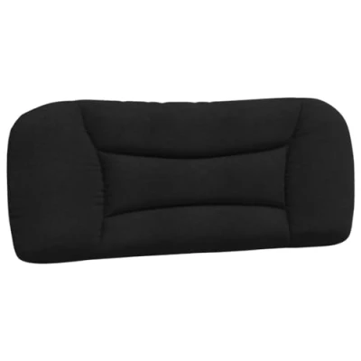 Abbildung von vidaXL Kopfteil Kissen Schwarz 100 cm Stoff, (1 St)