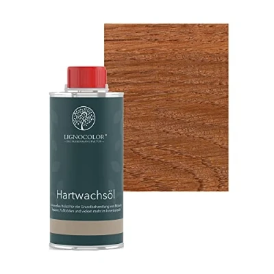 Abbildung von Lignocolor Hartwachsöl Holzöl für den Innenbereich (250 ml, Palisander)