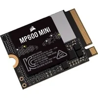 Abbildung von Corsair MP600 Mini 2 TB M.2 NVMe PCIe x4 Gen4 SSD 2230 Bis zu 7.000MB/Sek. Sequentielles Lesen Hohe Dichte 3D TLC NAND Ideal Für Steam Deck und Microsoft Surface Schwarz
