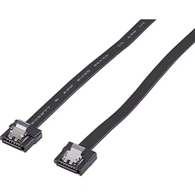 Abbildung von Renkforce Festplatten Anschlusskabel [1x SATA Buchse 7pol. 1x 7pol.] 0.50m Schwarz