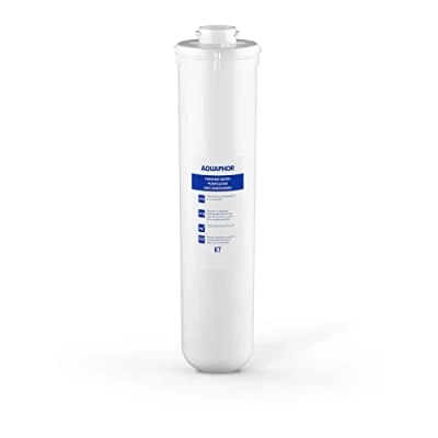 Abbildung von AQUAPHOR Ersatzfilter für Wasserfilter System Crystal Eco, Eco H I Aktivkohle Filter K7 antibakteriell Filtert Schwermetalle, Eisen, Chlor, Mikroorganismen mit Silber Ionen &amp; AQUALEN Technologie