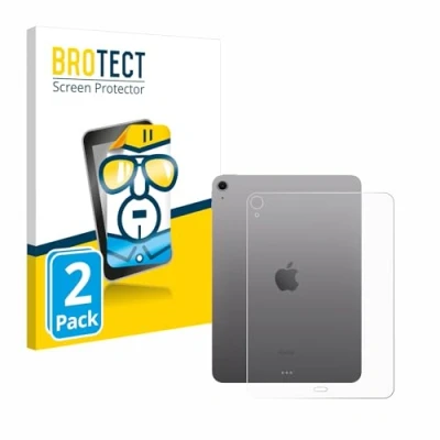 Abbildung von BROTECT (2 Stück Schutzfolie für Apple iPad Air 11&quot; WiFi 2024 (Rückseite) Displayschutz Folie Ultra Klar