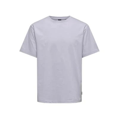 Abbildung von ONLY &amp; SONS Herren Onsfred Life RLX Ss Tee Noos, Thistle, Small