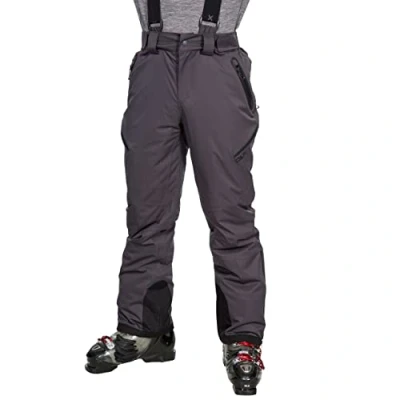 Abbildung von DLX Herren Kristoff wasserdichte Skihose Mit Abnehmbaren Hosenträgern, Orange, M