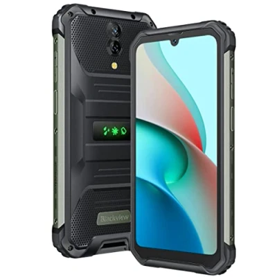 Abbildung von Blackview BV7200 Outdoor Handy ohne Vertrag, 50MP Dual Kamera, Helio G85 6GB+128GB, IP68 Android 12 Robust Smartphone, 6.1&#039;&#039; HD+ Display, Box Lautsprecher, Handschuh Modus, 5180mAh Akku, NFC Schwarz