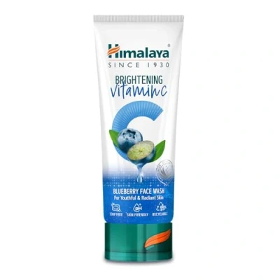 Abbildung von Himalaya Brightening Vitamin C Blueberry Face Wash Cleanser Remove Dull Skin 100ml