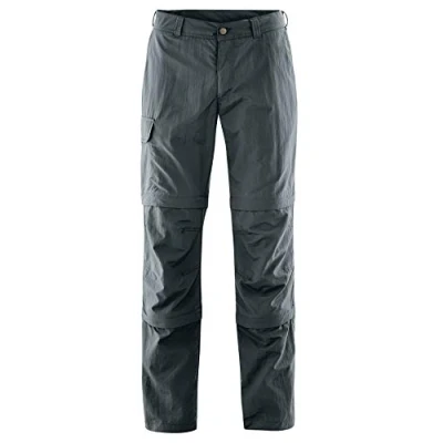 Abbildung von Maier Sports Herren Saale Zip Off Hose, Grau (Graphite 949), 58