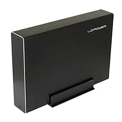 Abbildung von LC POWER 35U3 Becrux C1, 3.5&quot; USB C 3.1 schwarz, Aluminium, Mehrfarbig, 1