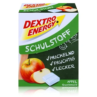 Abbildung von Dextro Energy Schulstoff Traubenzucker Apfel Geschmack 50g (1er Pack)