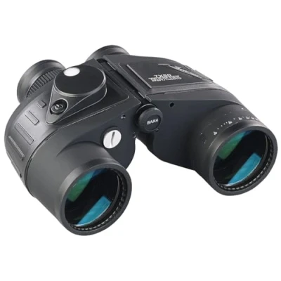 Abbildung von Zavarius Feldstecher: Marine Fernglas FG 500.bM, 7 x 50, mit Kompass &amp; Entfernungsmesser (Binoculars, Fernglas, wasserdicht, Männer Geschenkideen)