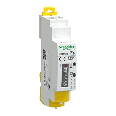 Abbildung von Schneider Electric A9MEM2000, 40 A, 50 60 Hz, 18 mm, 69 96,5 73 g