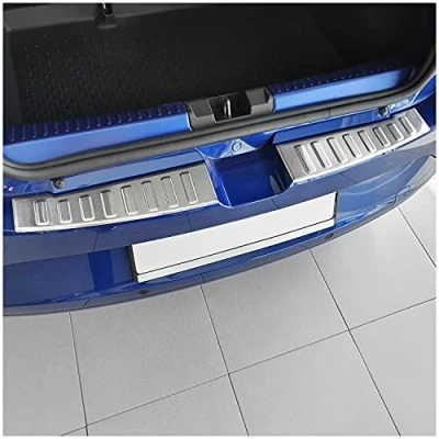 Abbildung von tuning art L441 Edelstahl Ladekantenschutz passend für Dacia Sandero 3, Farbe:Silber
