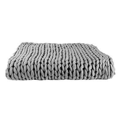 Abbildung von THE HOME DECO FACTORY Manta, acrílico, Gris, Talla única