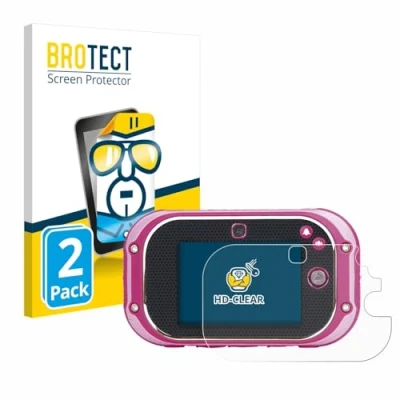 Abbildung von BROTECT (2 Stück Schutzfolie für Vtech Kidizoom Touch 5.0 2018 Displayschutz Folie Ultra Klar