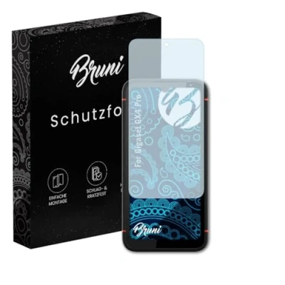 Abbildung von Bruni Schutzfolie kompatibel mit Gigaset GX4 Pro Folie, glasklare Displayschutzfolie (2X)