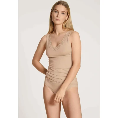 Abbildung von Calida TANK TOP Unterhemd/shirt, Damen, Größe: 36/38, Rose teint