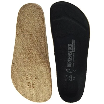 Abbildung von Fußbett für Birki Clog Super, p/p, 39, Birki, Schwarz