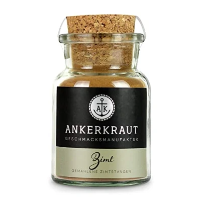 Abbildung von Ankerkraut Zimt, gemahlen, 75g im Korkenglas