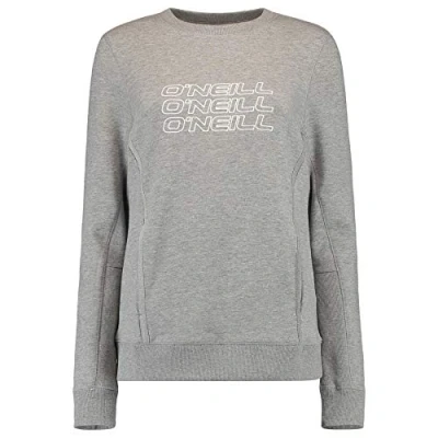 Abbildung von O&#039;Neill Damen Triple Stack Crew Sweatshirt, Silver Mel, S