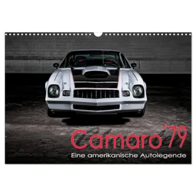 Abbildung von Chevrolet Camaro &#039;79 (Wandkalender 2025 DIN A3 quer), CALVENDO Monatskalender (CALVENDO Mobilitaet)