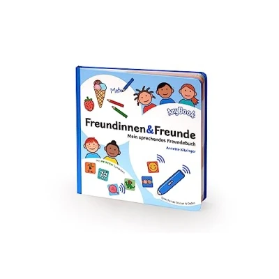 Abbildung von Anybook Poesiealbum Freundinnen &amp; Freunde: Das Freundebuch, mit lustigen Symbolen über 500 Stickern