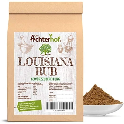 Abbildung von 100g BBQ Louisiana Rub Trockenrub Grillen Trockenmarinade Natürlich vom Achterhof