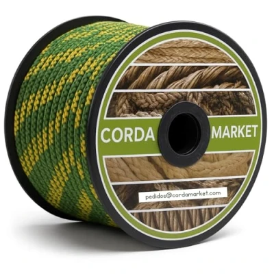 Abbildung von Cordamarket Driza Seil, Unisex, Erwachsene, Unisex CDMKDAV080050, Gelb/grün, 50