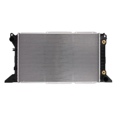 Abbildung von NISSENS 62243 Kühler, Motorkühlung Aluminium 600 359 40 Kühlrippen gelötet FORD: Transit Mk4 Pritsche/Fahrgestell, Tourneo