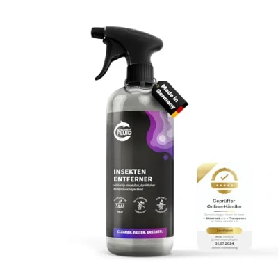 Abbildung von intelligent fluids Premium Insektenentferner Spray Intensiver für Auto und Motorrad Universal Insektenreiniger Effektiver (500ml)