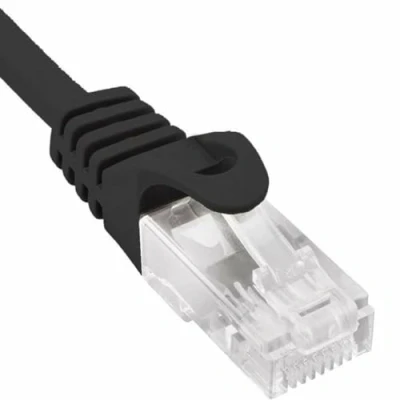 Abbildung von Phasak Starres UTP Netzwerkkabel, Kategorie 6, PHK 1707, Schwarz, 7 m