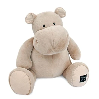Abbildung von Histoire d&#039;Ours Riesiges Plüschtier Nilpferd Hip&#039;Cool Beige 85 cm HIPPO HO3095