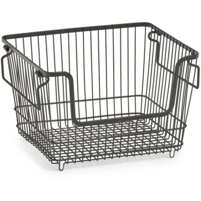 Abbildung von Zeller Present Organizer, (1 St.), Aufbewahrungskorb aus Metall, stapelbar