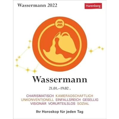 Abbildung von Wassermann Kalender 2022: Ihr Horoskop für jeden Tag