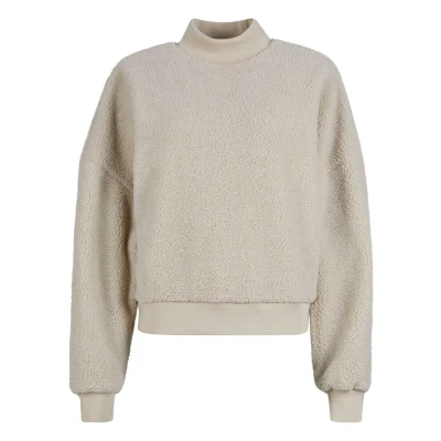 Abbildung von Urban Classics Fleecepullover, Damen, Größe: 4XL, Wetsand