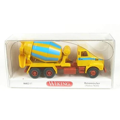 Abbildung von Wiking 068207 H0 Lastkraftwagen Modell Volvo N10 Betonmischer