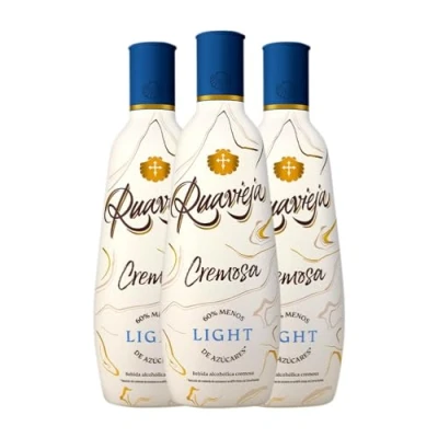 Abbildung von Cremelikör Rua Vieja Cremosa Light Ruavieja 70 cl (Schachtel mit 3 Flaschen von cl)
