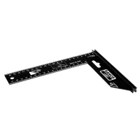 Abbildung von Bahco 9045 B 400, Zimmermannswinkel, Schwarz, Stahl, cm, mm, 1 41 cm