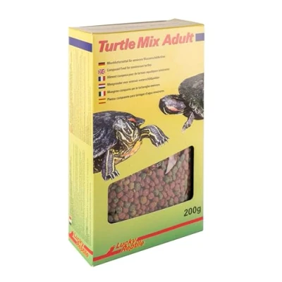 Abbildung von Lucky Reptile Turtle Mix Adult für Wasserschildkröten, Inhalt:200 Gramm