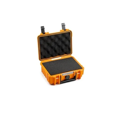 Abbildung von B&amp;W Transportkoffer Outdoor Typ 500 Orange mit Würfelschaum wasserdicht nach IP67 Zertifizierung, staubdicht, bruchsicher und unverwüstlich