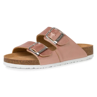 Abbildung von Tamaris Pantolette flach, Damen, Größe: 39, Rose gold Schuhe