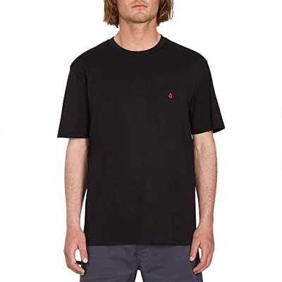 Abbildung von Volcom Stone Blanks Tshirt basic, Herren, Größe: XL, Black