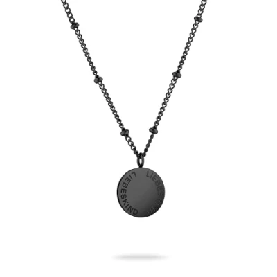 Abbildung von Liebeskind Berlin Halskette LJ 1536 N 46 IP Black