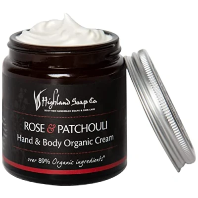 Abbildung von The Highland Soap Company Rose &amp; Patchouli Hand Body Cream 120ml