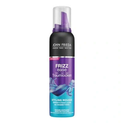 Abbildung von John Frieda Frizz Ease Traumlocken Styling Mousse Inhalt: 200 ml Mit Hitzeschutz Definiert &amp; fixiert Locken Lockenpracht