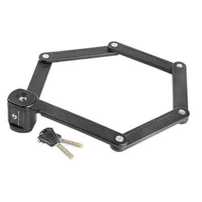 Abbildung von M Wave F 875/6 Faltschloss Set, schwarz, 875 mm