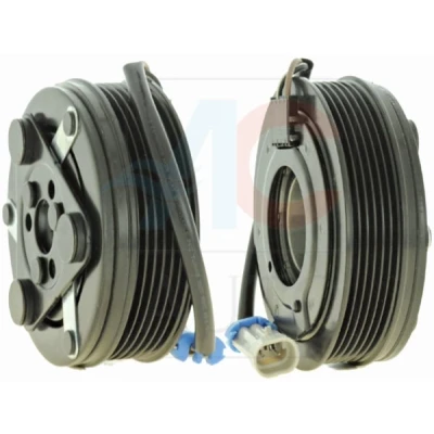 Abbildung von ACAUTO AC 06SD09 Magnetkupplung SANDEN, CHEVROLET, GM, OPEL, VAUXHALL SD6V12 OPEL: Combo C Tour, Meriva A, Zafira B
