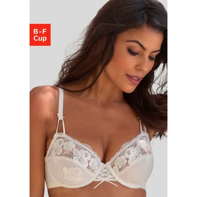 Abbildung von Lascana Bügel BH, Damen, Größe: 70C, Cream