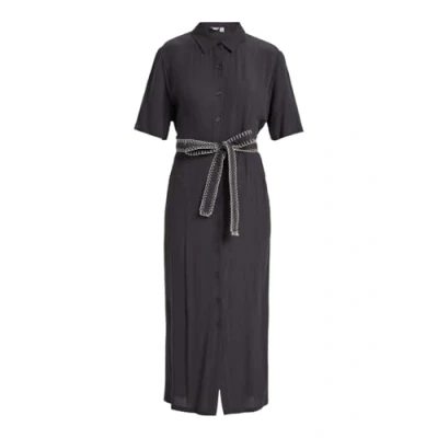 Abbildung von Roxy Island Escape Blusenkleid, Damen, Größe: Small, Tarmac