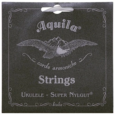 Abbildung von Aquila Super Nylgut AQ 100 Saiten für Sopran Ukulele, High G, 1 Set mit 4 Stück